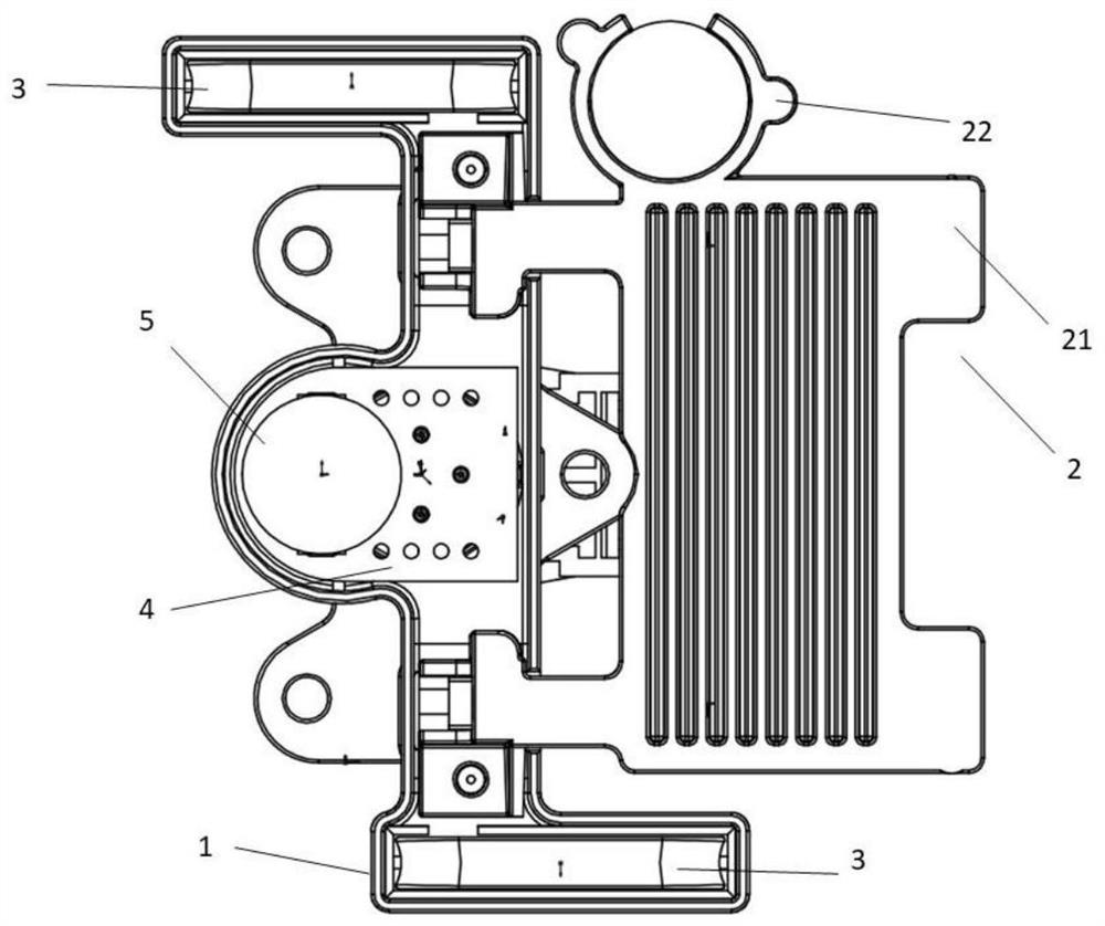 A water collecting cup heater for diesel engine