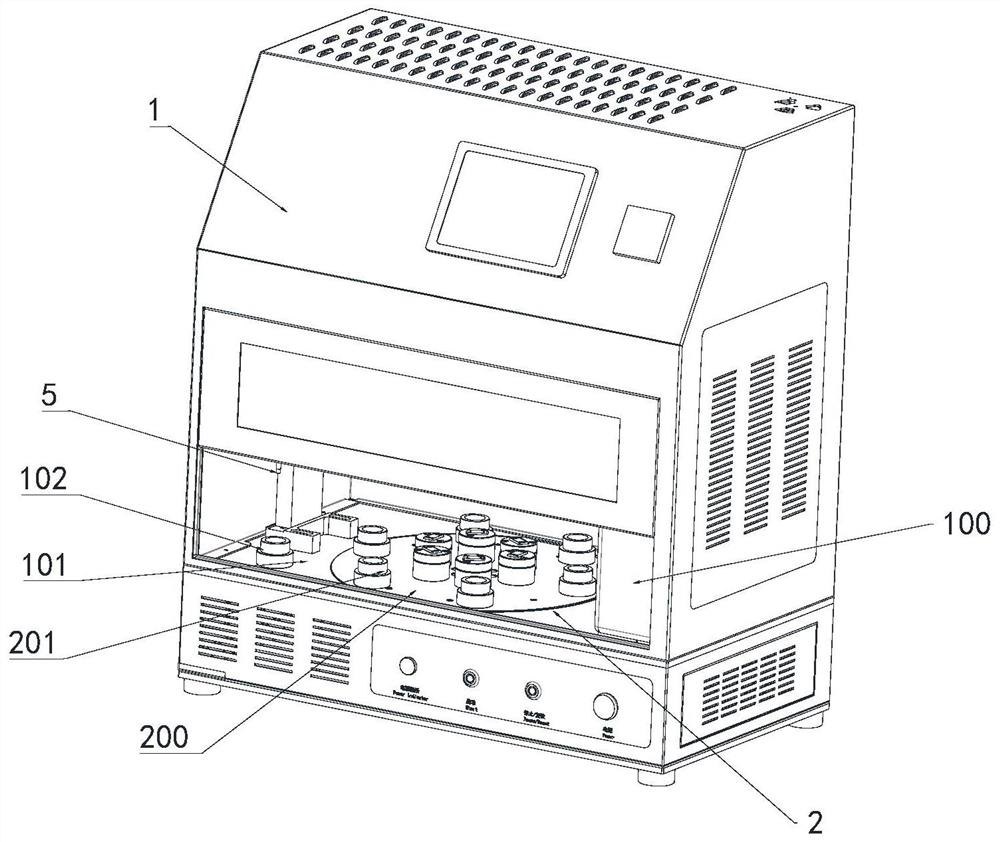 Automatic turntable mosquito-repellent incense liquid heater tester and detection method thereof