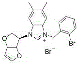Isosorbide-monoimidazole salt compounds and preparation method thereof