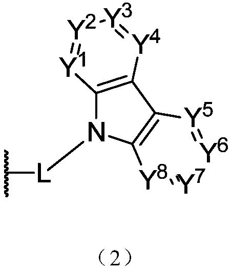 Anthraquinone organic electroluminescent material and application thereof