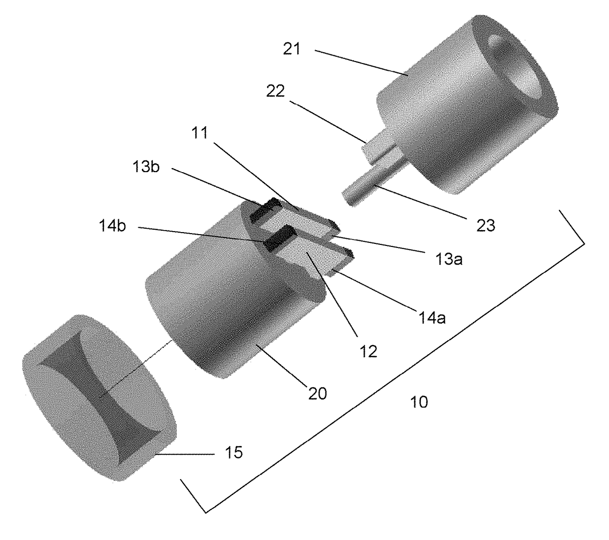 Flexure-based system for measuring torque on a shaft