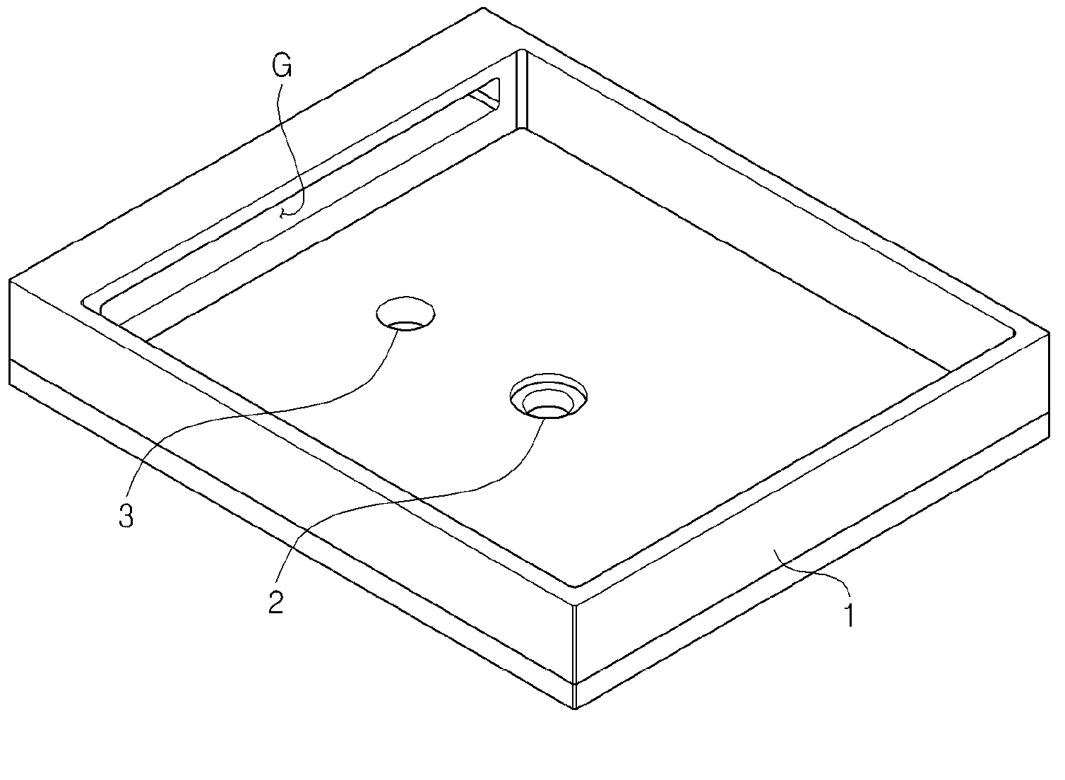 Chemical vapor deposition device used for flat-panel display