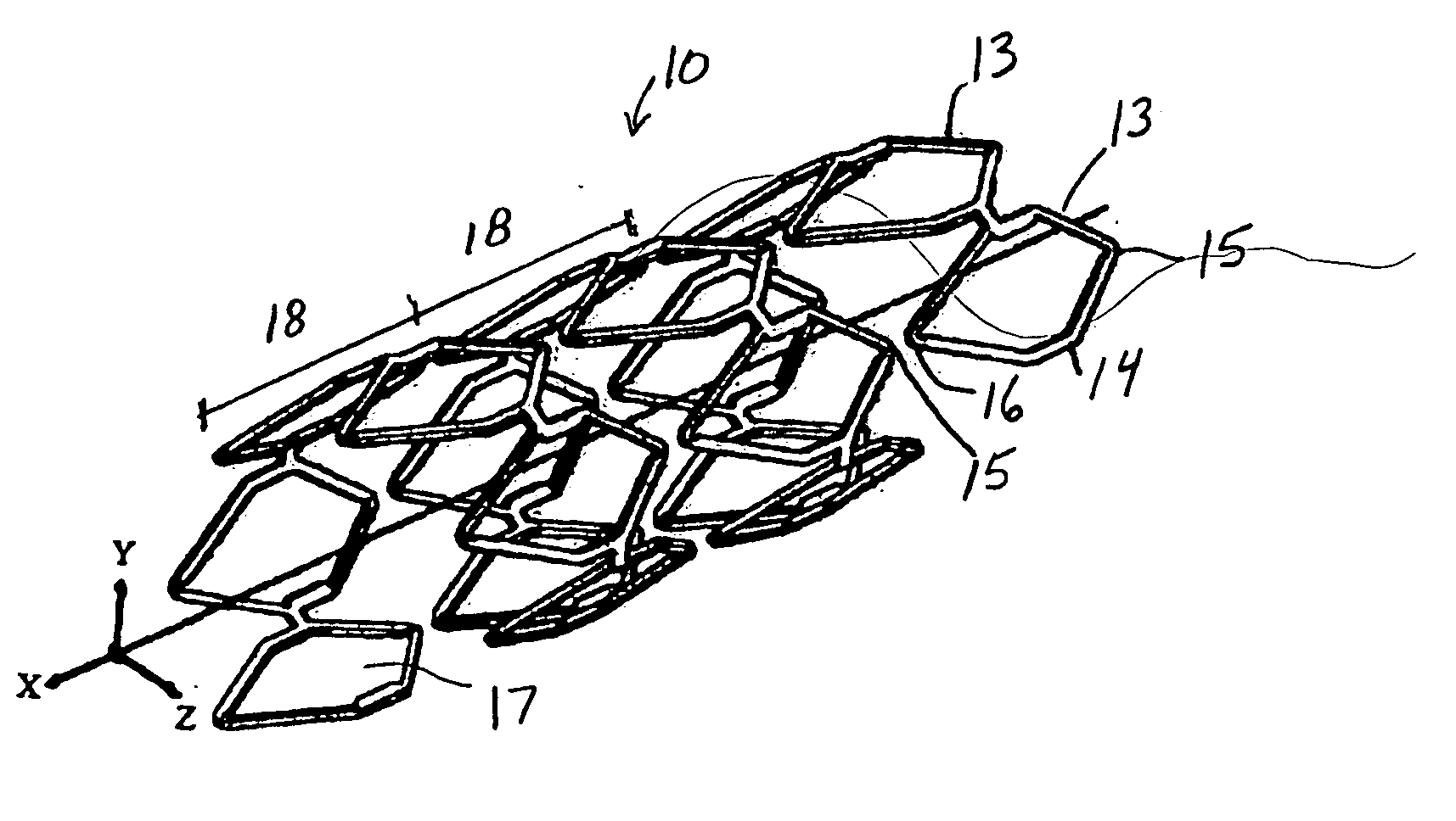 Fracture-resistant helical stent incorporating bistable cells and methods of use