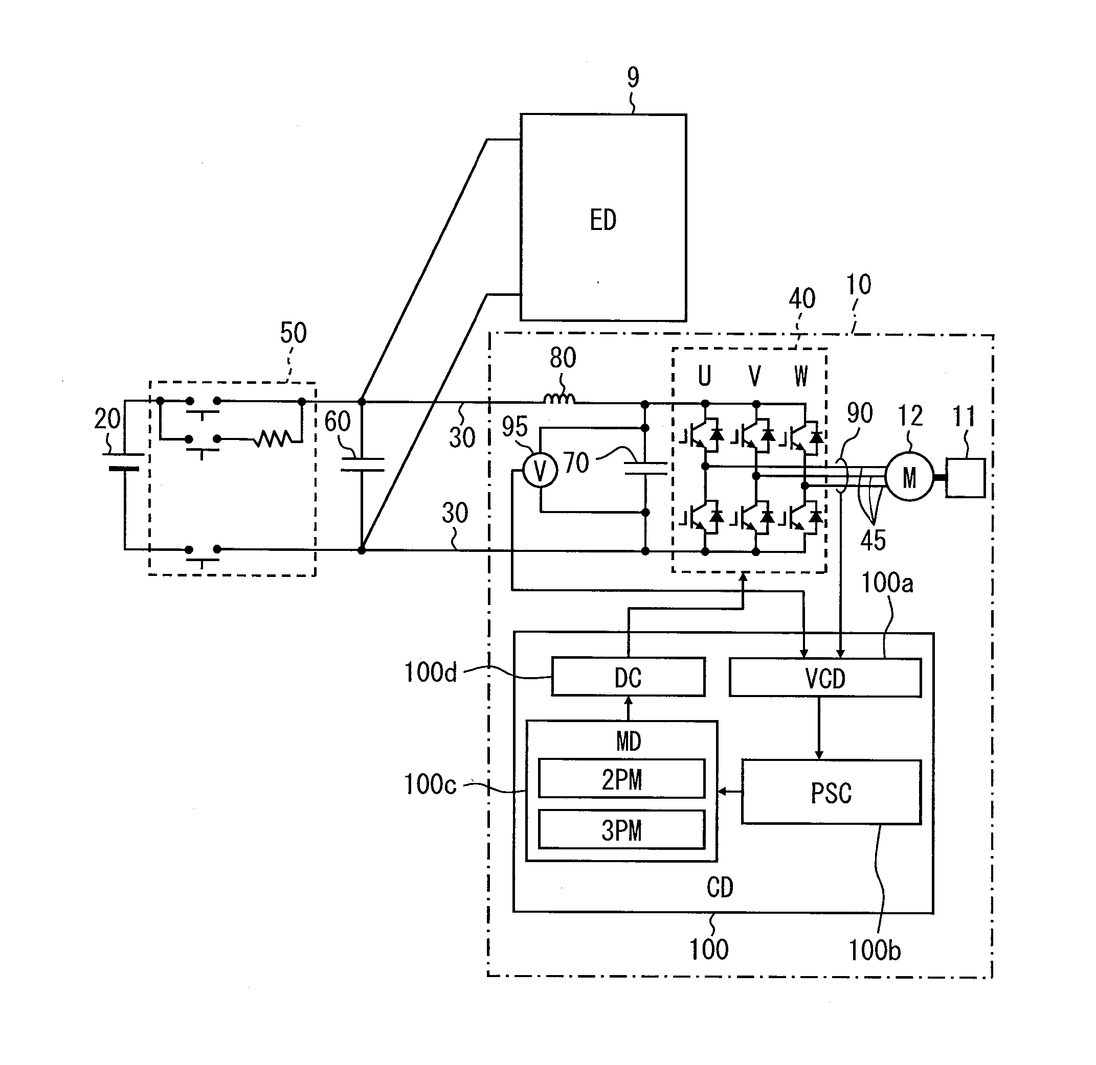 Motor drive device