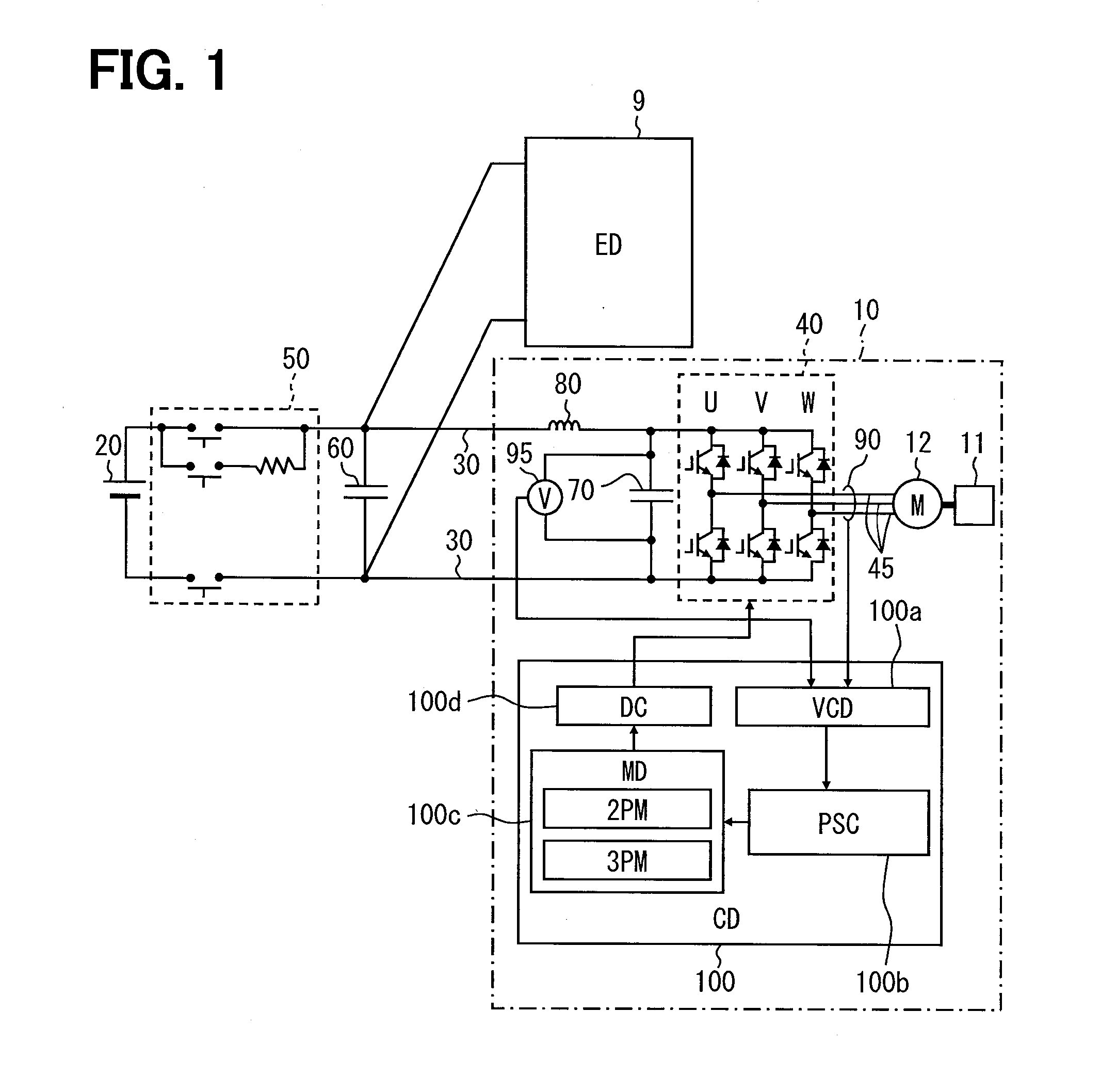 Motor drive device