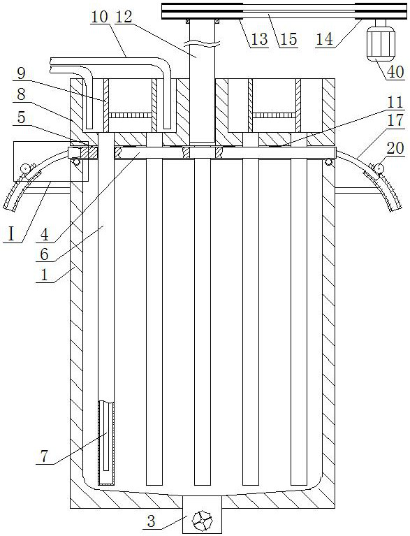 A kind of waterproof coating preparation equipment for water conservancy projects