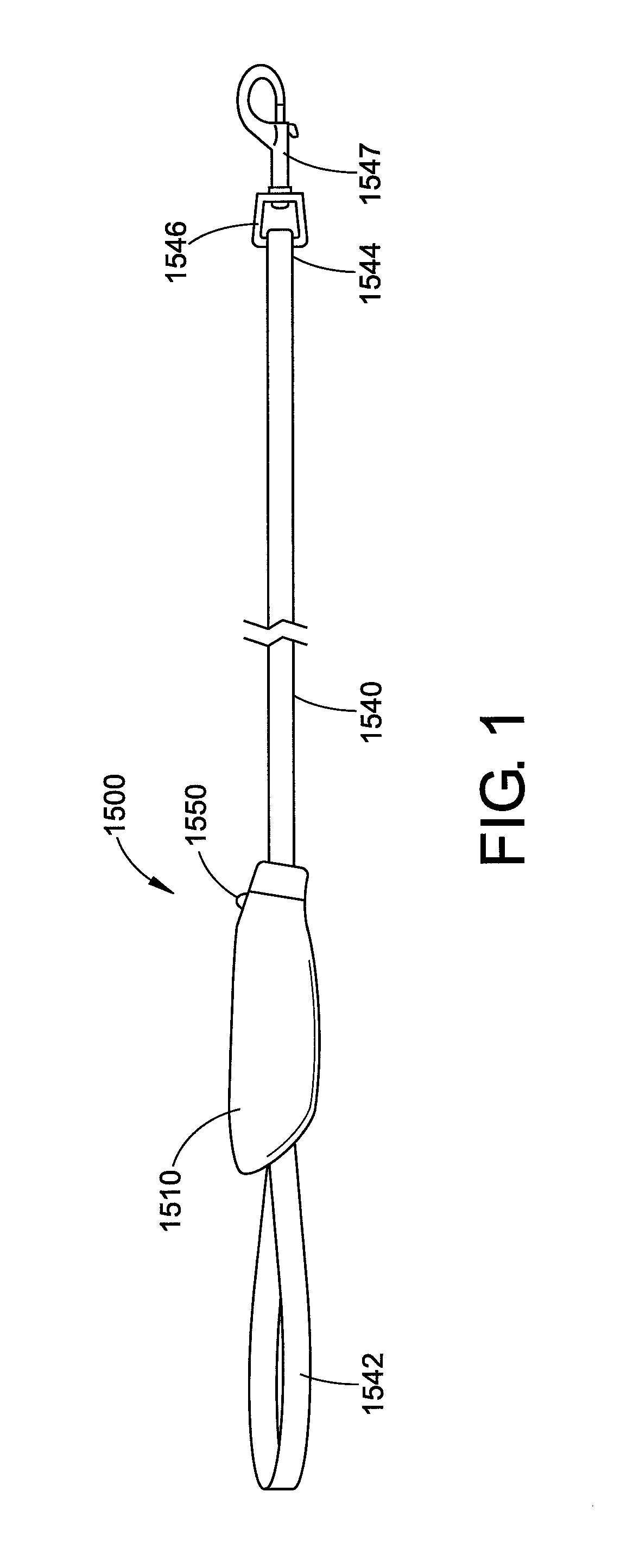 Wireless lighted animal restraint for illuminating an entire length of the restraint