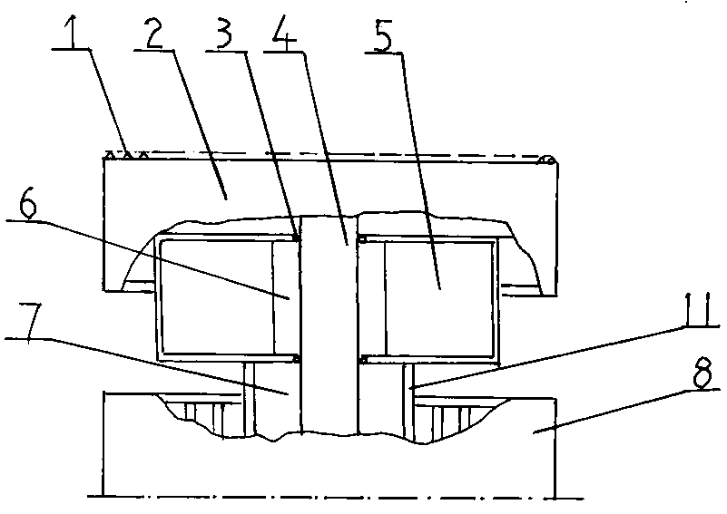 Shield tunneling machine with ring edge cutters