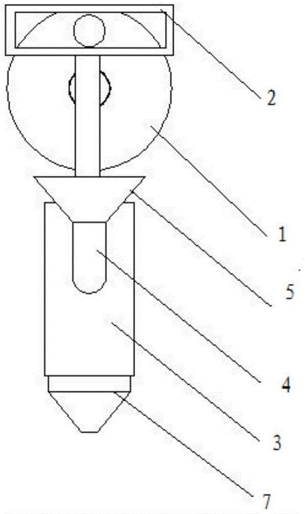 A kind of dispensing footwear mechanism