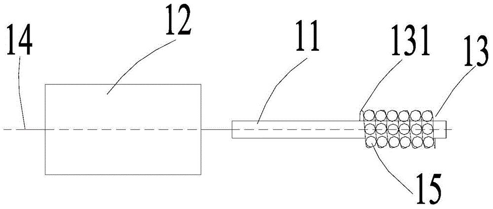 Metal halide lamp electrode and ceramic metal halide lamp