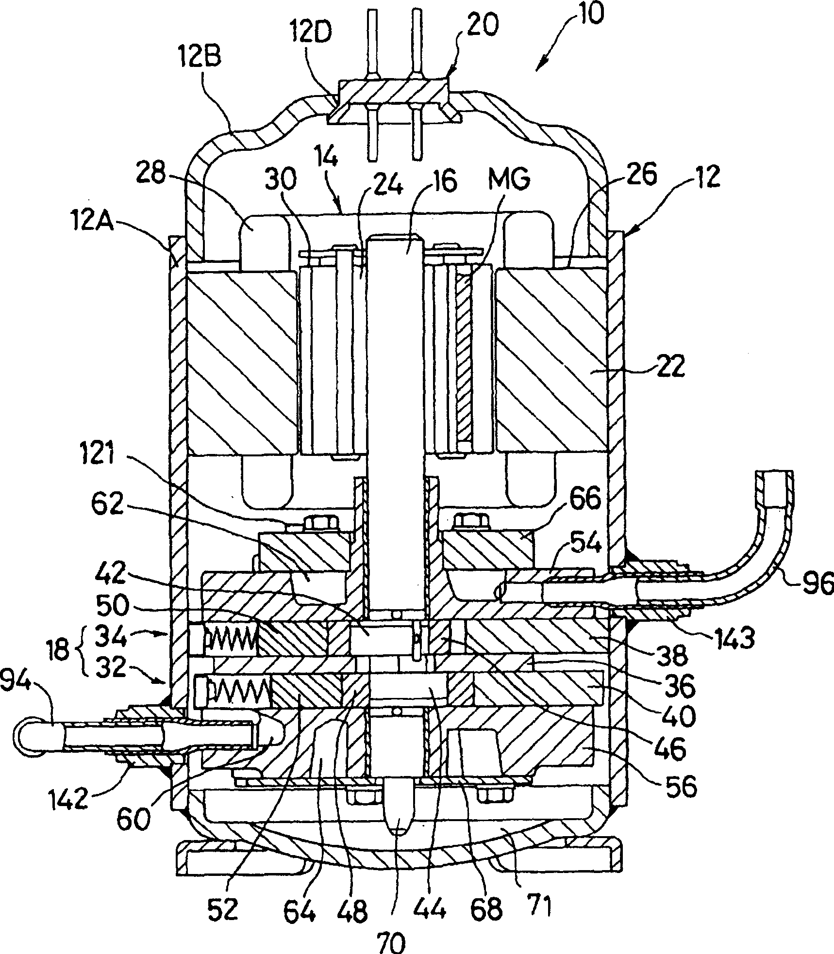 Trans-critical refrigerating unit