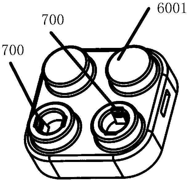 Splicing combined building blocks and their building equipment assemblies, and building block bus assemblies