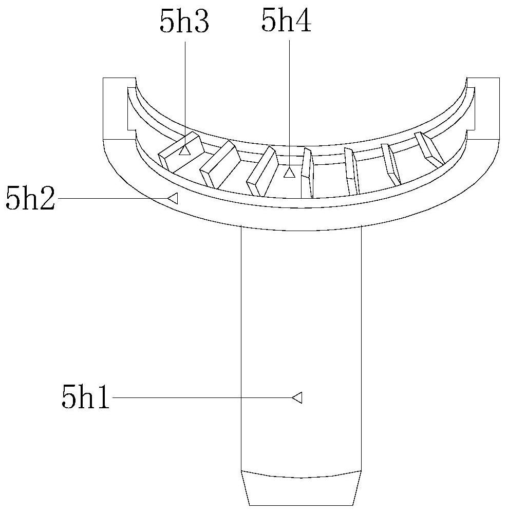 Quenching die and using method