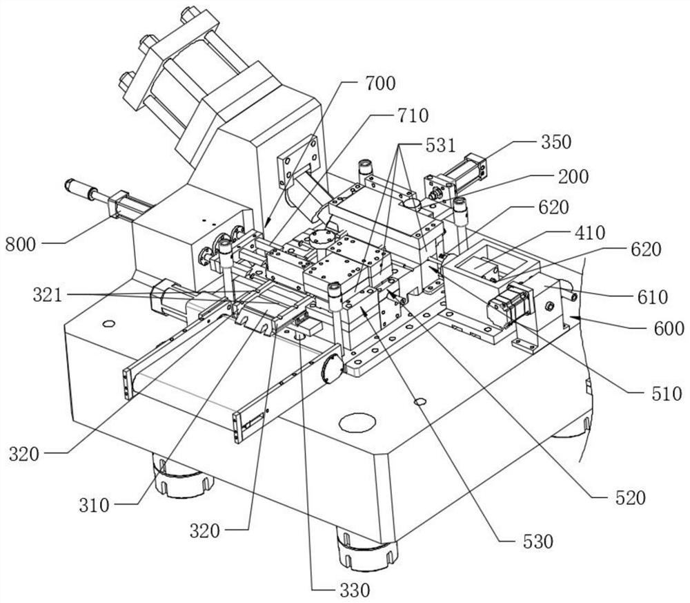 Single-support automatic forming equipment