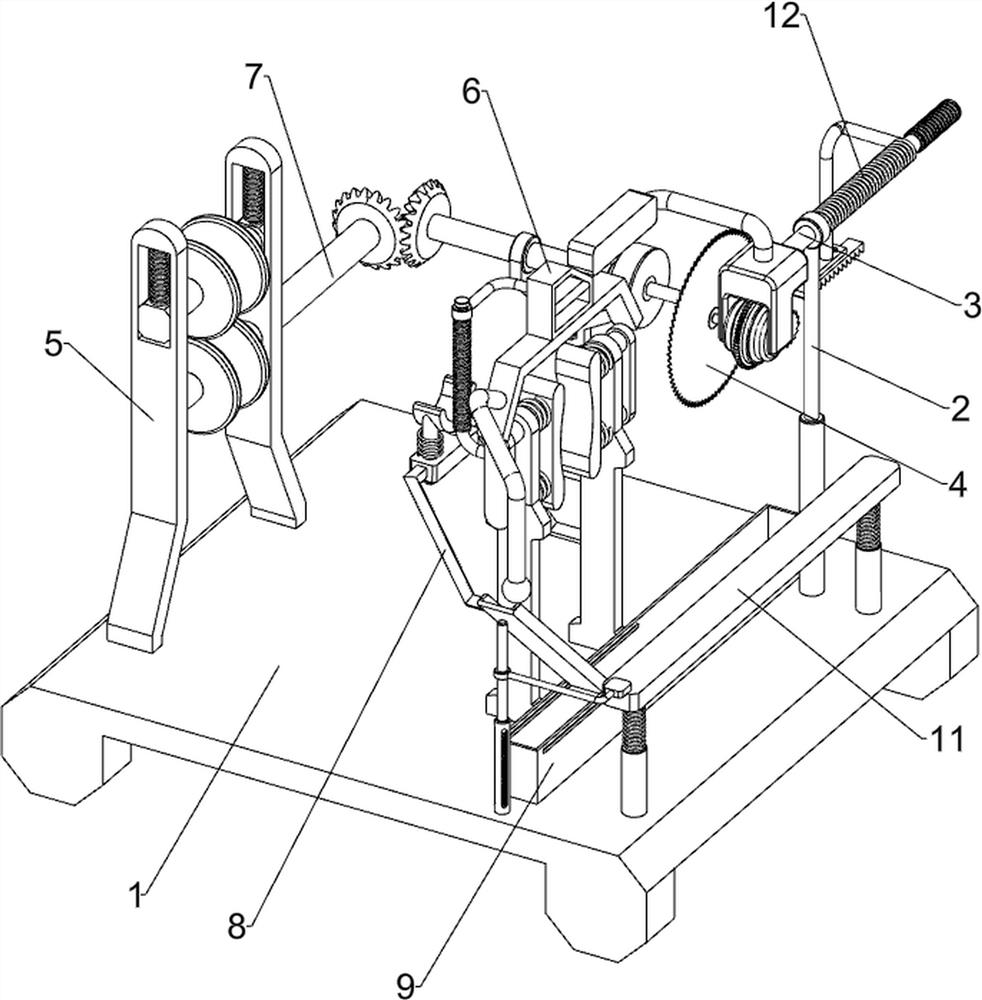 Cold-rolled steel pipe cutting device capable of collecting waste residues for intelligent manufacturing