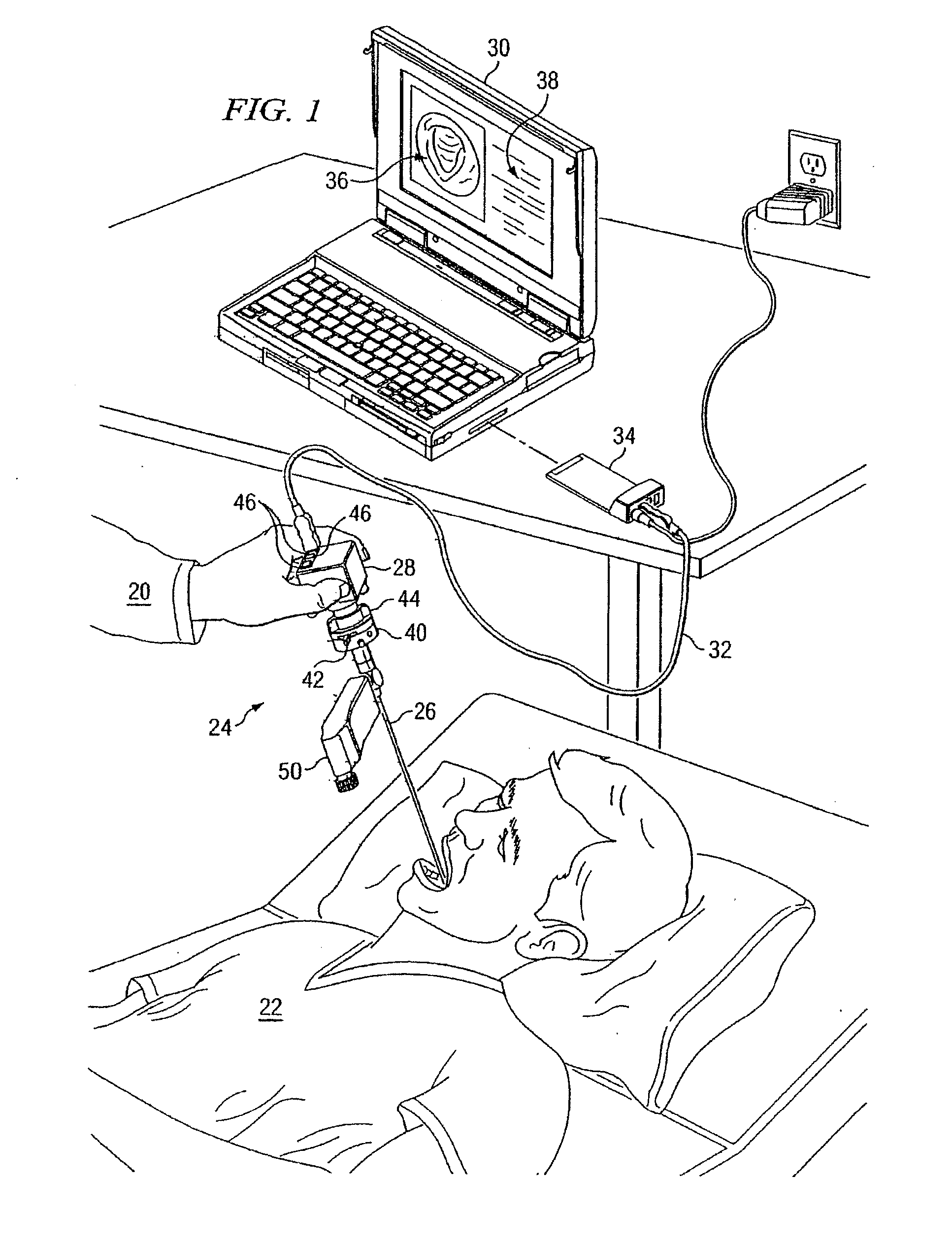 Endoscopic digital recording system with removable screen and storage device