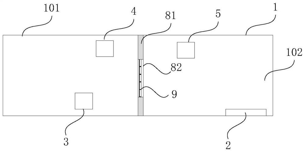 Acoustic resistance testing equipment and acoustic resistance testing system for die cutting part