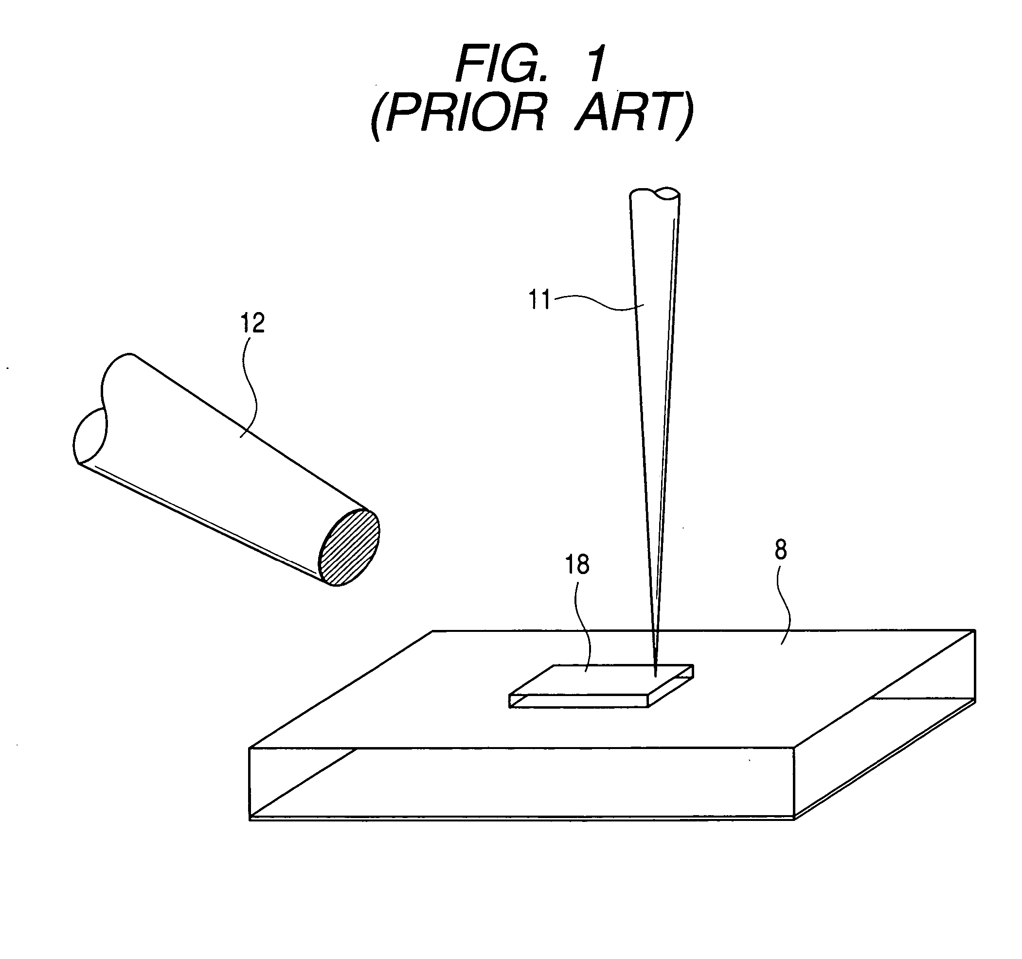 Method for depositing a film using a charged particle beam, method for performing selective etching using the same, and charged particle beam equipment therefor