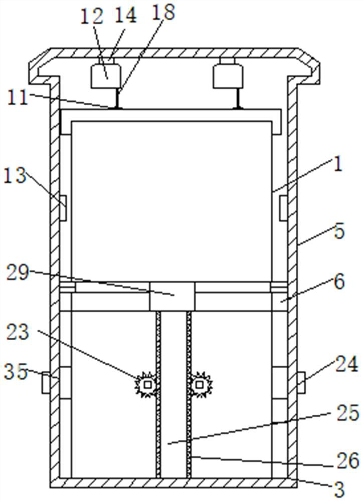 An angle-adjustable lifting cable branch box and its application method