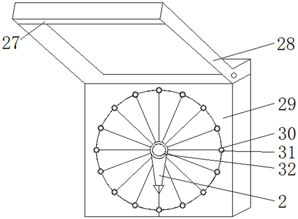 An angle-adjustable lifting cable branch box and its application method