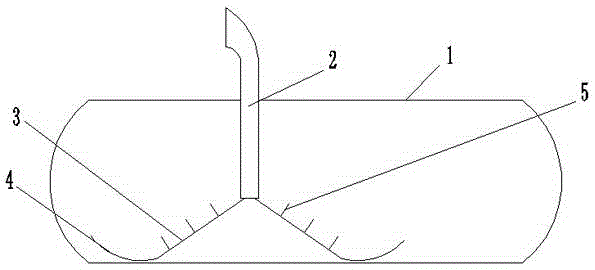 Novel concentrated sulfuric acid circulating device