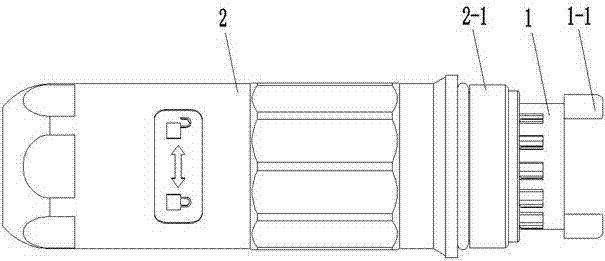 A connector that prevents screw back