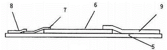 Preparation and using method of 2-aminobutane colloidal gold test strip