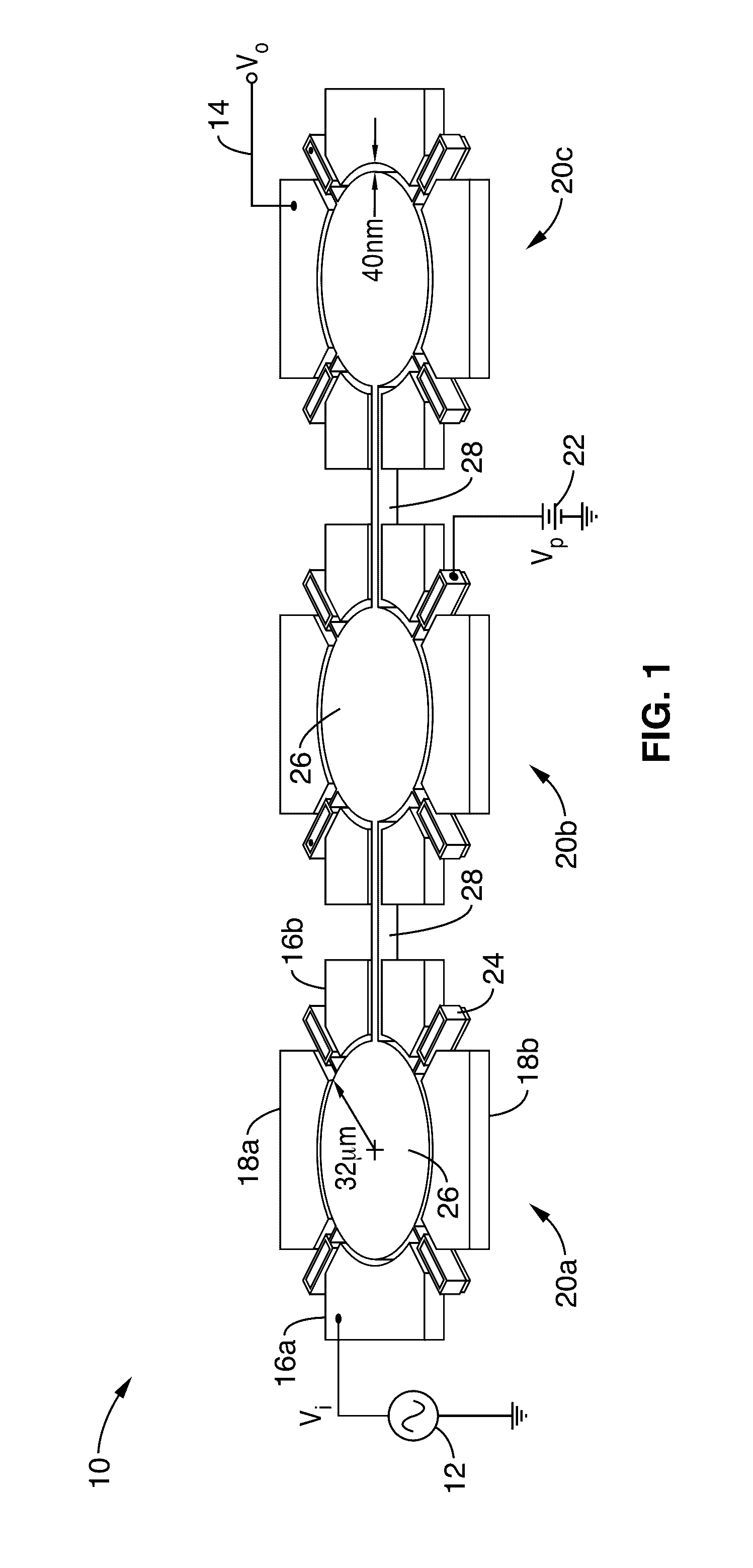 Micromechanical frequency divider