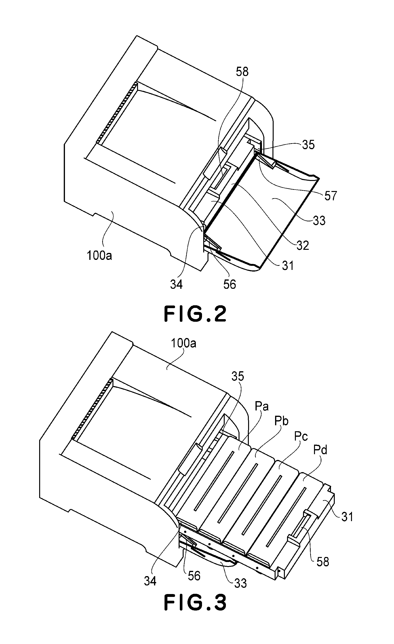 Color electrophotographic image forming apparatus with shutter member on cartridge supporting member