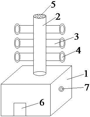 Drip irrigation device for household soilless culture