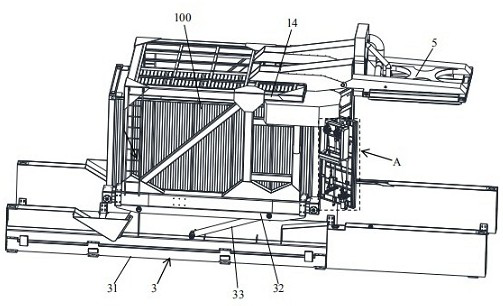 Container packing device