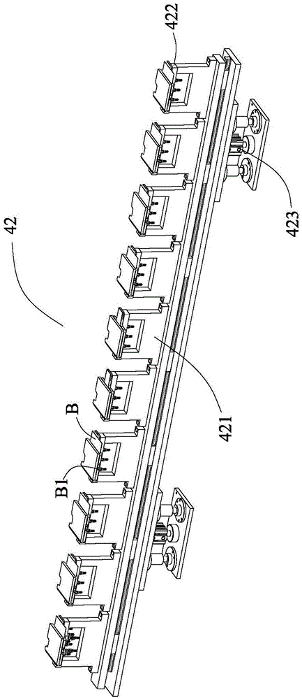 Automatic battery loading and unloading device