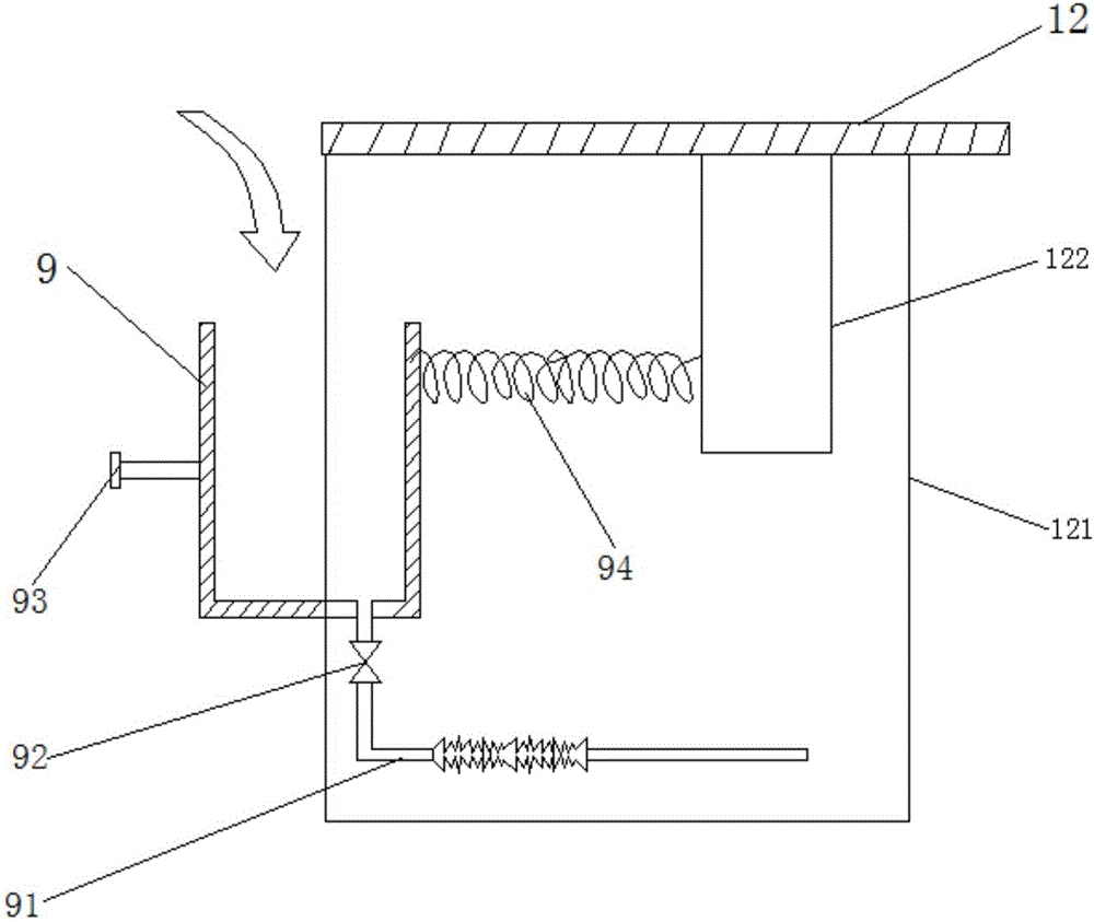 Train sleeping berth bed head humidifying method and device