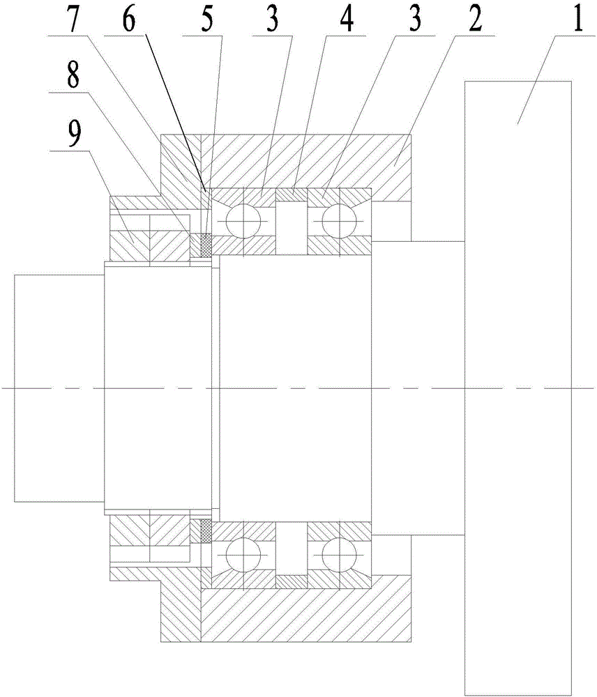 Method for retraining vibration of rotary shaft system