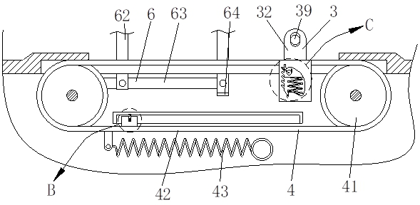 Auxiliary nursing device for pelvic fracture