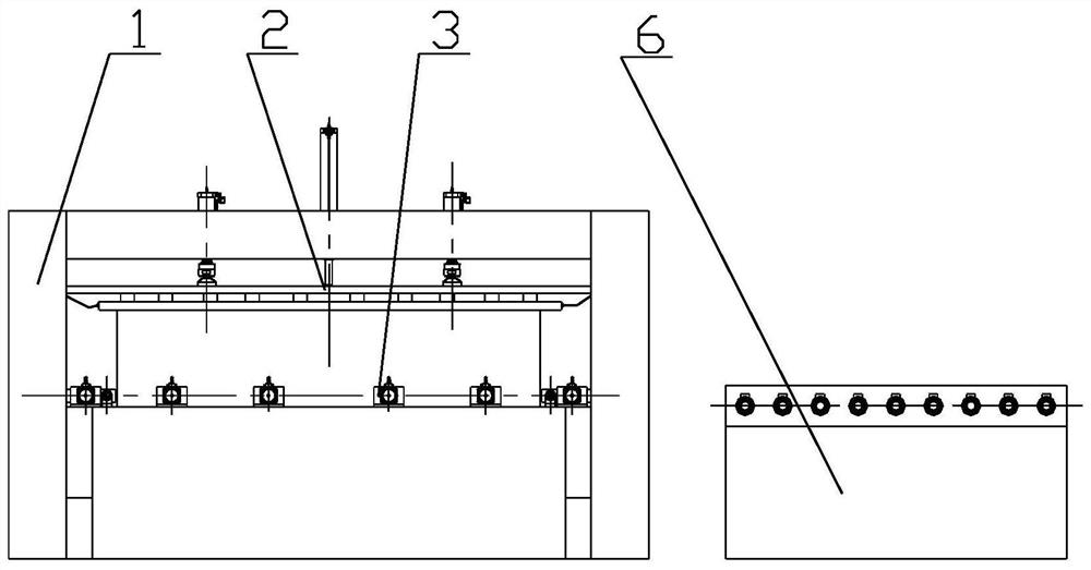 Anchorage structural surface shear strength size effect test system