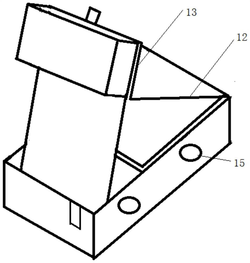 Turnover and folding anti-counterfeit packaging box