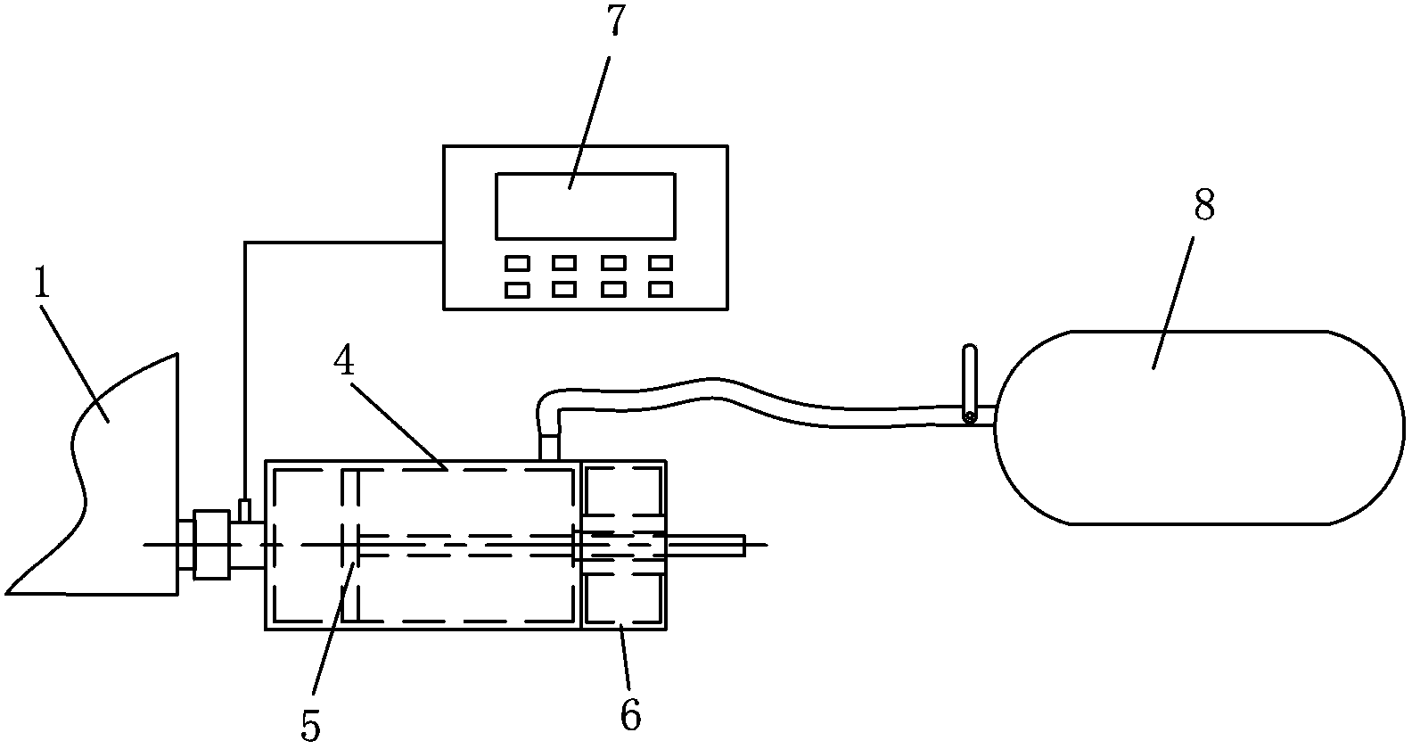 Micro water density measuring device