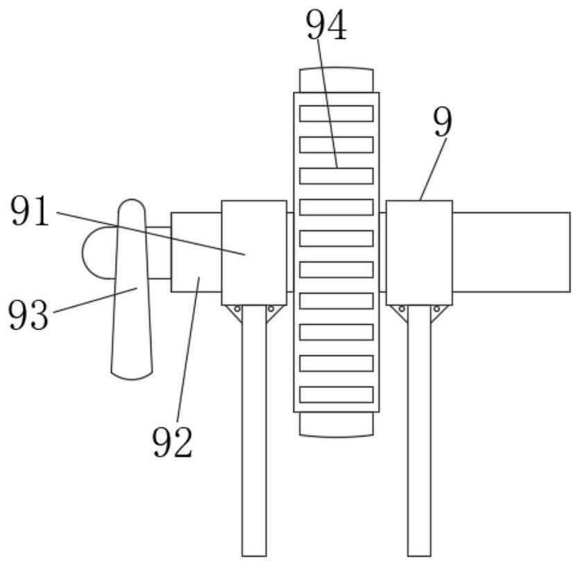 Industrial sewage staged treatment device