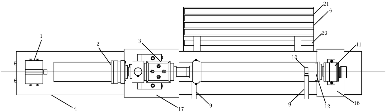 Tunnel drilling machine with drill rod automatic loading and unloading functions for remote control