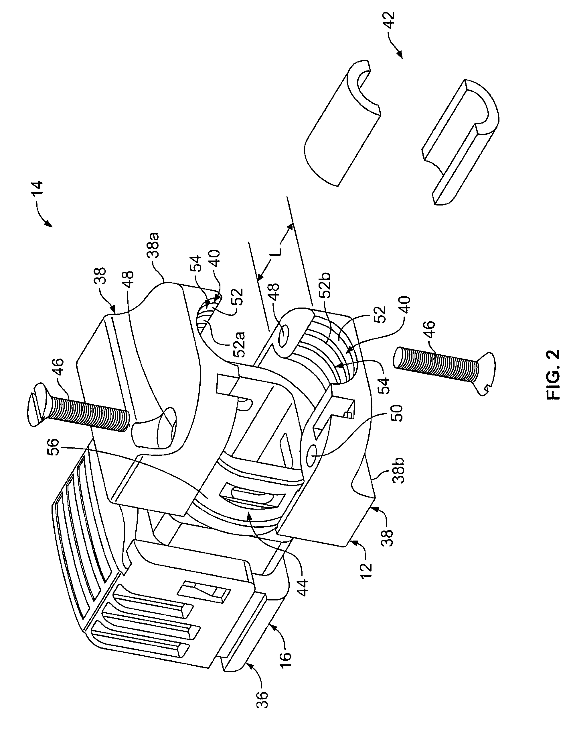 Electrical connector having an EMI absorber