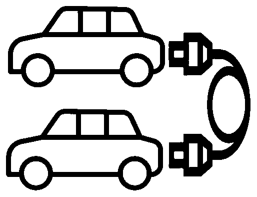 Device and method capable of performing bidirectional quick charging capacity between electric vehicles