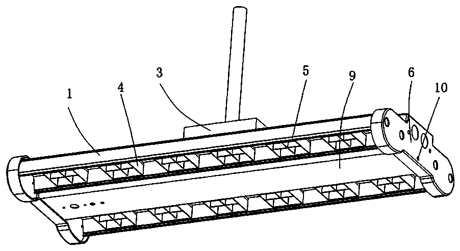 Novel industry and mining lamp