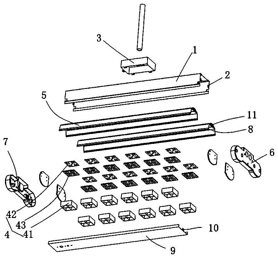 Novel industry and mining lamp