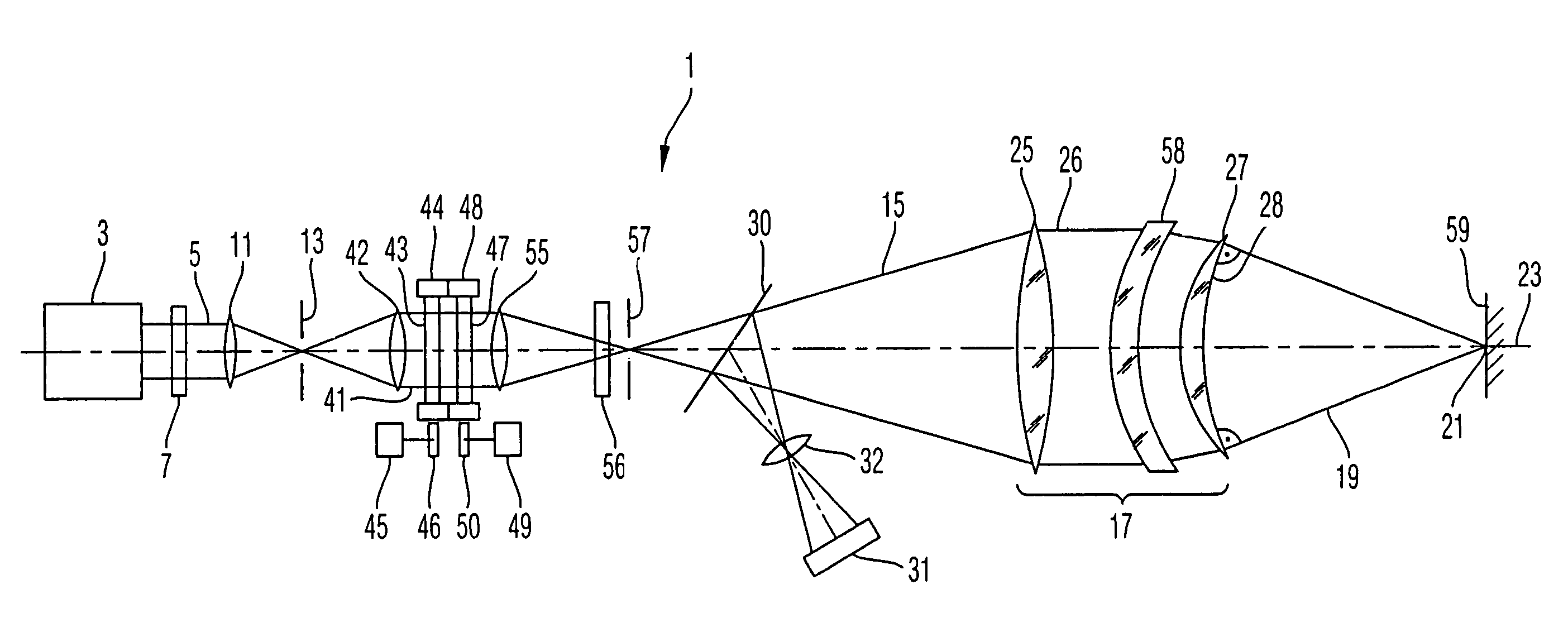 Interferometer apparatus and method of processing a substrate having an optical surface