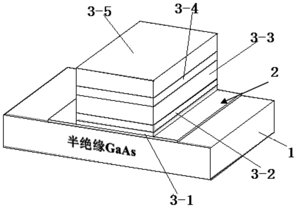 A heteroplane structure Gaas photoconductive switch based on graphene interface layer and its preparation process