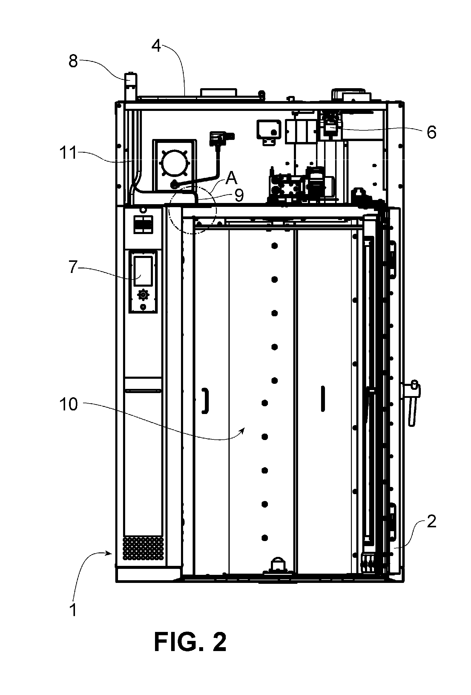 Optimized baking chamber pressure