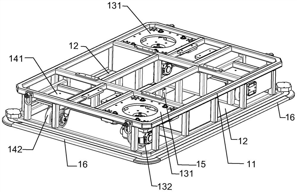 AGV jacking trolley