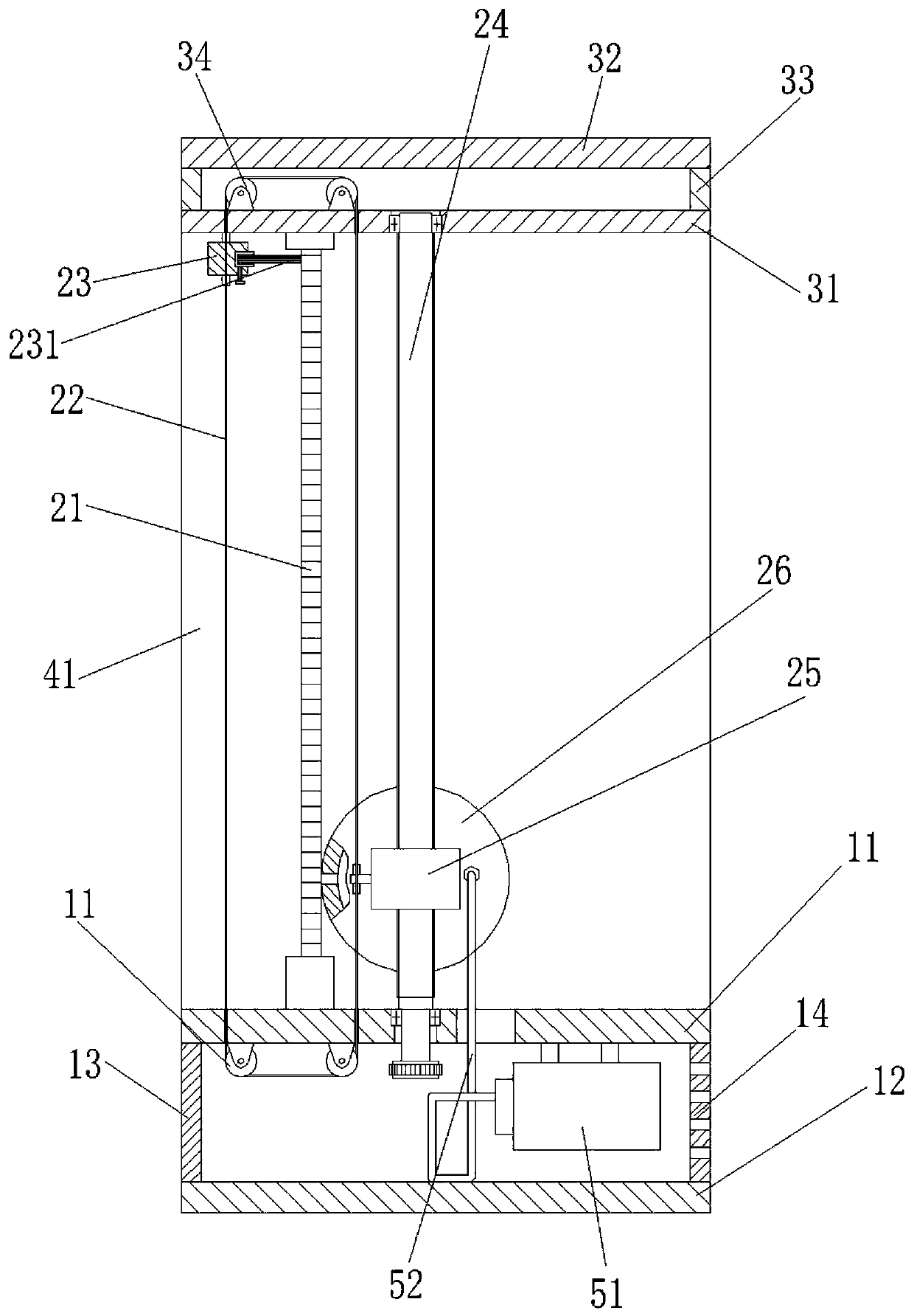 Ventilation window with automatic cleaning function