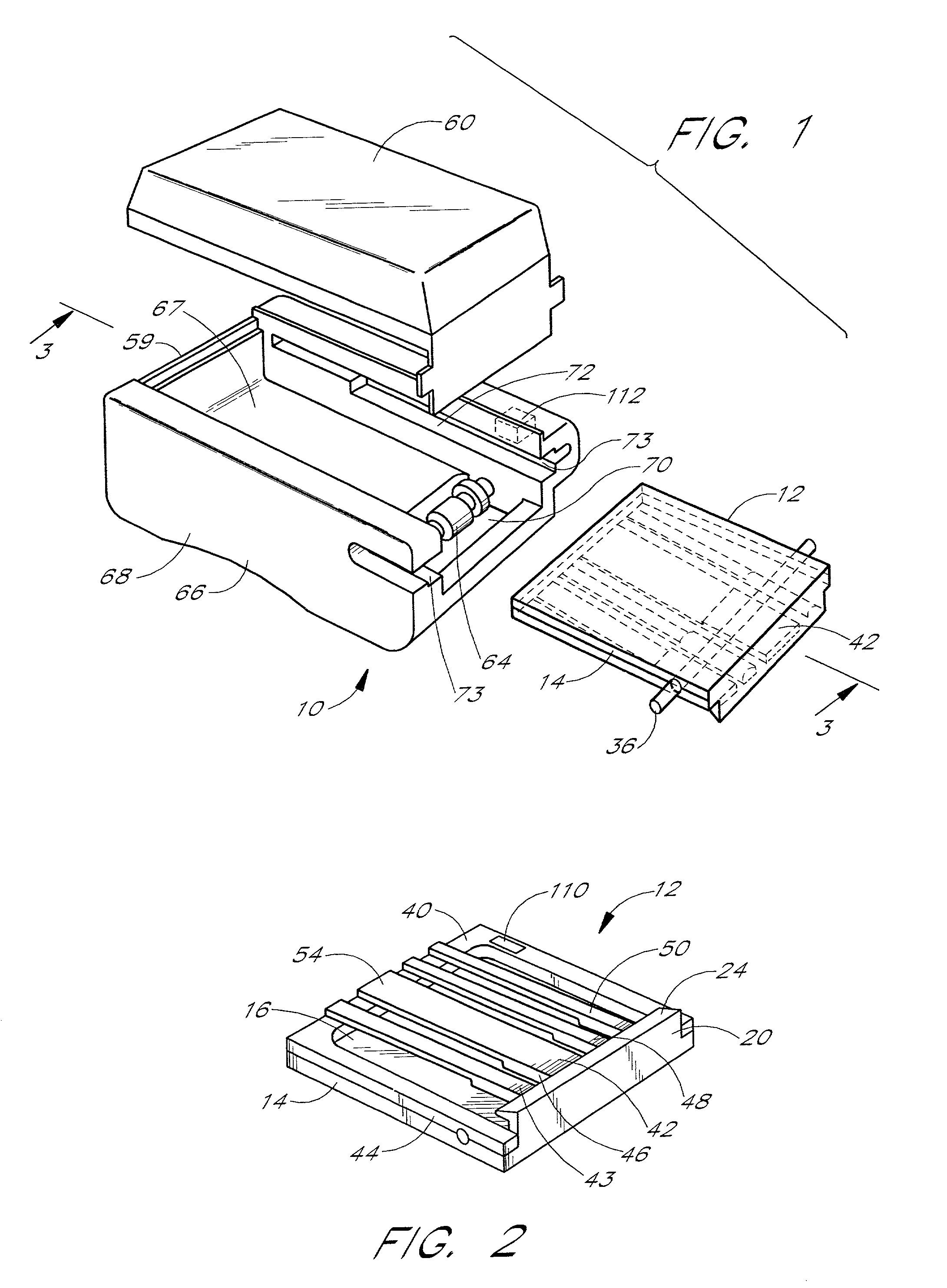 Infusion device with disposable elements